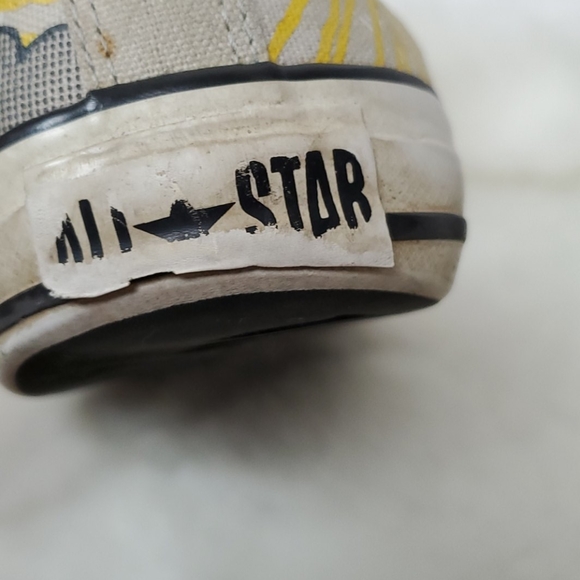 Converse collaborate TM&DC comics Superman shoes size 7.5 - Picture 12 of 15